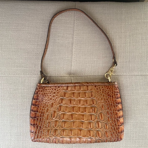 Brahmin Crocodile Shoulder Bag - Picture 2 of 6